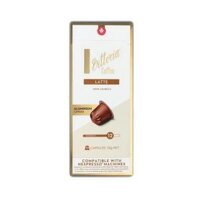 Cà phê viên nén Vittoria Latte- Mùi vị Sô cô la sữa, Caramel, Kẹo bơ cứng, độ mạnh 12, hộp 10 viên* 5,2gr