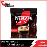 Cà phê Việt Nescafe Cà Phê Đen Đá (35 gói) 560g