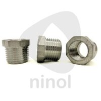 Cà rá Inox 304 ren trong 34mm bộ 10 cái
