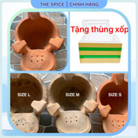 Cà ràng, lò đất nấu củi, bếp bằng đất tặng kèm thùng xốp