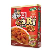 Cà Ri Bò Cay Ăn Liền, Instant Spicy Beef Curry (200g) - ONG CHA VA