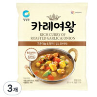 Cà ri Queen Sweet Korean Curry 108g | Cà ri nhẹ cho trẻ em | Sốt cà ri ăn sẵn | Bộ 3 túi | 5 Vị