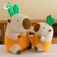 Cà rốt Kapibara Búp bê đồ chơi sang trọng búp bê capybara dễ thương búp bê giường ký túc xá Gối ôm quà sinh nhật