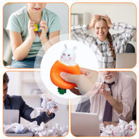 Cà Rốt Pops-Up Bunny Đồ Chơi Đáng Yêu Giảm Căng Thẳng Bóp Đồ Chơi Cho Bé Trai Bé Gái
