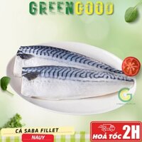 Cá Saba Fillet Nauy - Hải Sản Nhập Khẩu - Hỏa Tốc Cá Saba Cắt Khúc 1kg/ túi