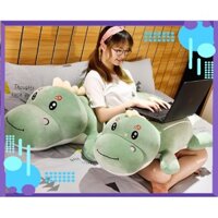 Cá Sấu Khổng Lồ Gấu bông ôm ngủ - 100% là bông gòn 3D trắng tinh khiết