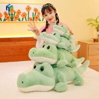Cá Sấu Nhồi Bông Mềm Mại Dễ Thương Dùng Làm Quà Tặng