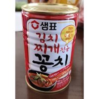 CÁ THU ĐAO DÙNG NẤU CANH KIM CHI 400G- 샘표)김치찌개 전용 꽁치 400그램