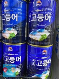 Cá Thu Đóng Hộp Sajo Hàn Quốc 400g/사조고등어