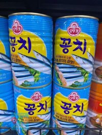Cá Thu Nhật Đóng Hộp Ottogi 400G / 오뚜기) 꽁치 400G