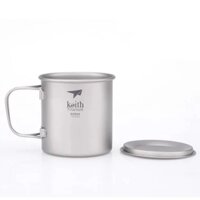 Ca titanium 1 lớp có tay cầm (500ml)