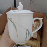 Ca trà mẫu đơn Thanh Trúc gốm sứ Minh Long - ca trà thanh trúc