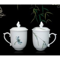 Ca trà mẫu đơn Thanh Trúc gốm sứ Minh Long 0.3L - ca trà thanh trúc