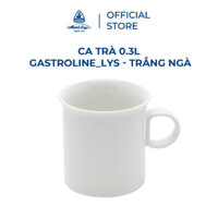 Ca Trà Sứ Minh Long 0.3 L - GASTROLINELYS - Trắng Ngà