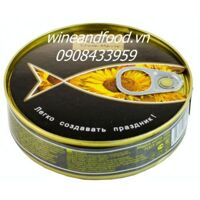 Cá trích Nga ngâm dầu hướng dương Stella Maris 160g