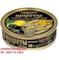 Cá Trích ngâm dầu ô lưu 160g