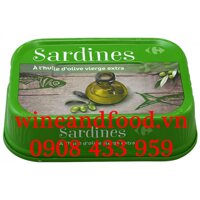 Cá trích ngâm dầu Oliu Carefour 135g