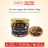 Cá Trích ngâm Dầu Vitafish 250g – Thơm Ngon, Giàu Dinh Dưỡng