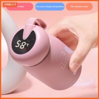 Cá Tuyết 320Ml Inox Thông Minh Giữ Nhiệt Màu Hiển Thị Nhiệt Độ Hoạt Hình Mini Cốc Nước