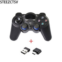 Cá tuyết Bộ điều khiển không dây 2.4G Tay cầm chơi game PC Cần điều khiển chơi game Tương thích cho điện thoại Android / PC / PS3 / TV Box