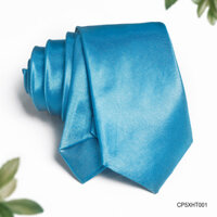 Cà vạt Hàn Quốc đơn sắc bản 5cm vải mỏng, mềm mại có sẵn số lượng lớn &amp; giá tốt - Thomas Nguyen - CP5XHT001