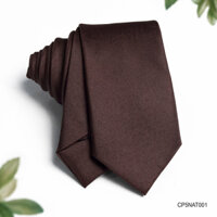 Cà vạt Hàn Quốc đơn sắc bản 5cm vải mỏng, mềm mại có sẵn số lượng lớn &amp; giá tốt - Thomas Nguyen - CP5NAT001