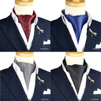 Cà Vạt Khăn Ascot Tie Cổ Điển Đa Dạng Mẫu Mã - Thomas Nguyen