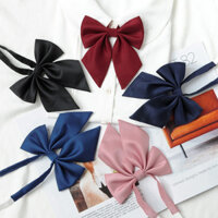 Cà vạt lông vũ màu xanh navy JK cho nữ, phong cách học sinh, đồng phục thủy thủ, áo sơ mi đồng phục Nhật Bản, đồng phục học thuật