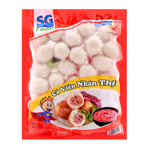 Cá Viên Nhân Thịt SG Food Gói 500g
