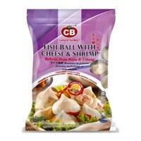 Cá Viên Nhân Tôm & Phô Mai, Fish Ball with Cheese & Shrimp, 25 Viên (450g) - CB