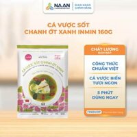Cá vược sốt chanh ớt xanh INMIN FOOD - Đồ ăn tiện lợi đóng gói 160 gram