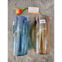 Ca Ý Họa Tiết Chuồn Chuồn, Ca Đựng Nước, Ca nhựa TLT no.230222 Mta-Mart Dày Dặn, Nhựa Pp An Toàn