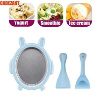 Cabezant ice cream machine mini cartoon dụng cụ tráng miệng đồ dùng nhà bếp gia dụng đồ dùng nhà bếp máy làm cuộn trái cây tự chế