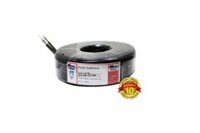 Cable camera Watashi 100m RG6+2C (WCP084) màu đen