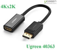 Cable chuyển Displayport to HDMI  Ugreen 20411/40363 hãng