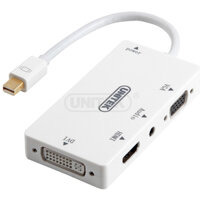 Cable chuyển đổi Mini Display port sang HDMI/DVI/VGA/AUDIO UNITEK Y6354