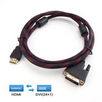 Cable chuyển DVI (24+1)  --> HDMI 1.5m