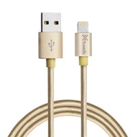 Cable Dây dù sạc nhanh Tuxedo Lightning dài 1M - Hàng Nhập Khẩu