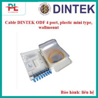 Cable DINTEK ODF 4 port, plastic mini type, wallmount