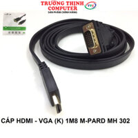 Cable HDMI-> ->VGA 1.8M M-Pard (MH302)