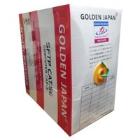 Cable LAN GOLDEN JAPAN SFTP CAT5E 305m Xanh lá