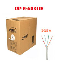 Cable Mạng Cat5e Amp 0830 Thùng 300m