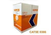 Cable Mạng GIPCO – UTP CAT5E – 0386 (305M) | HÀNG CHÍNH HÃNG
