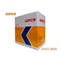 Cable Mạng GIPCO - UTP CAT5(CU) - 5659 lõi đồng nguyên chất