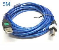 CABLE MÁY IN 5M (dây Xanh chống nhiễu)