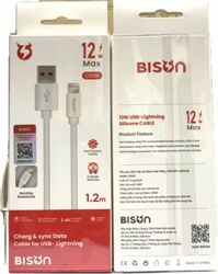 Cable sạc Bison CB105 Usb --> Lightning 12W 1.2m