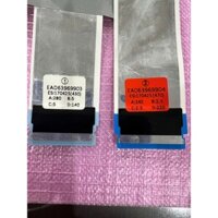 Cable,FFC cáp từ bo mạch chính lên màn hình tivi LG  2 sợi trái và phải  EAD63969903  EAD63969904 (hàng tháo máy)