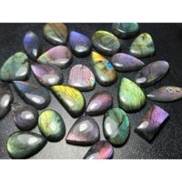 Cabochon Labradorite - Hắc Nguyệt Quang - Multi Fire Shiny