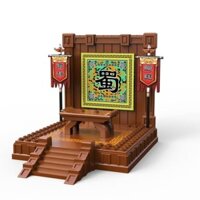 Các anh hùng và Tướng Quân thời Tam Quốc Cổ Đại Wei Wu Shu sẽ trang bị cờ của bên thứ ba đồ trang trí con trai đồ chơi