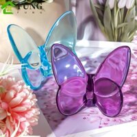 Các Bức Tượng Bướm, Đồ Trang Trí Bướm Thủy Tinh Phản Quang Nhiều Màu, Chất Lượng Cao Siêu Winkling Rõ Ràng Bền Bay Bướm Sưu Tập Đám Cưới